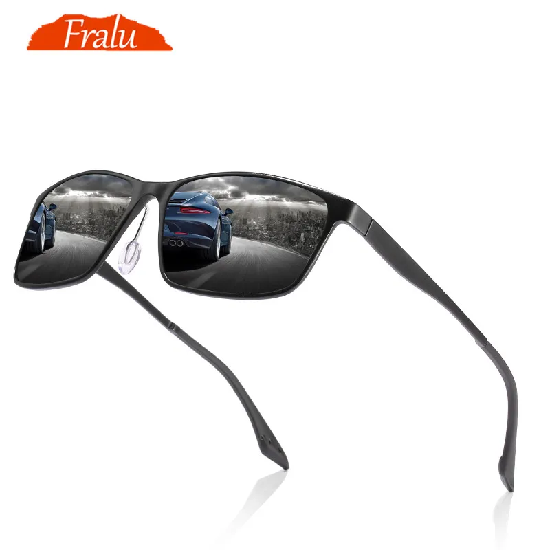 

FRALU Brand New Polarized Men's Sunglasses Aluminum Sun Glasses Eyewear Accessories For Men oculos de sol masculino