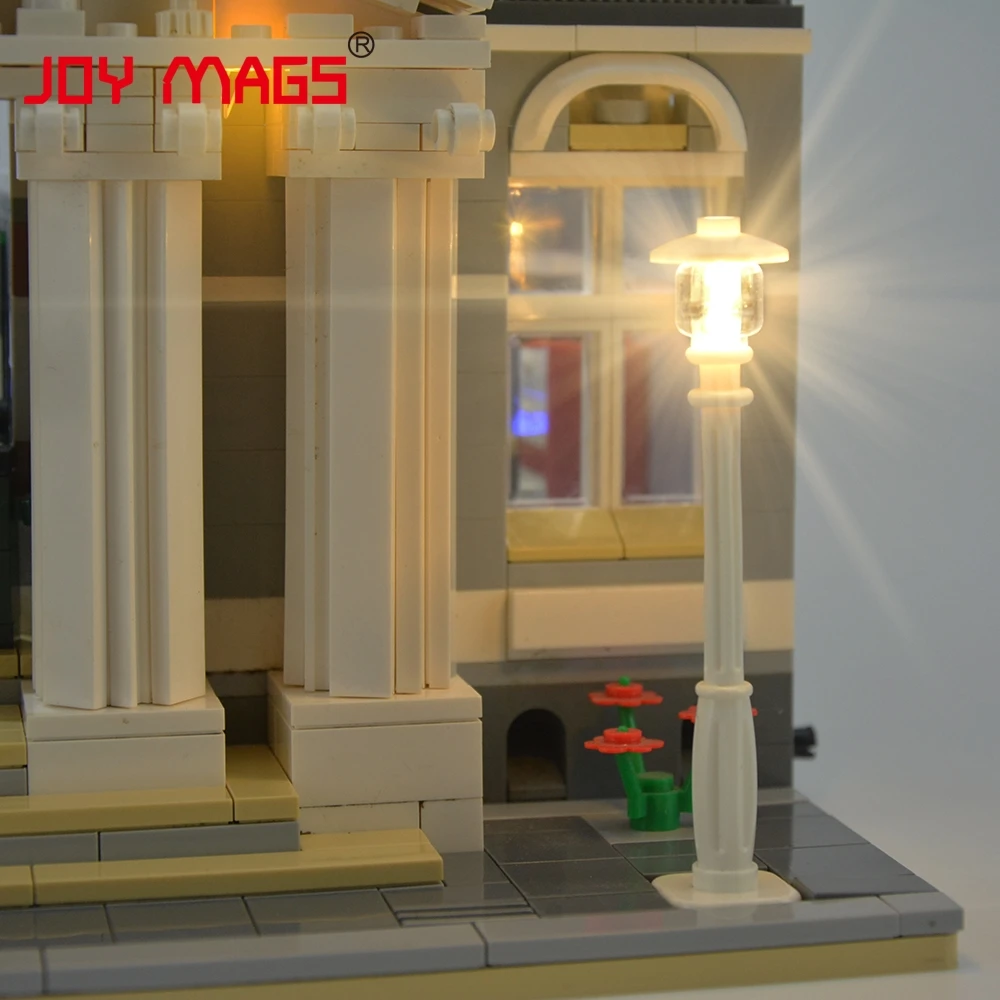 Комплект светодиодных ламп JOY MAGS для 10224 создателей набор освещения ратуши
