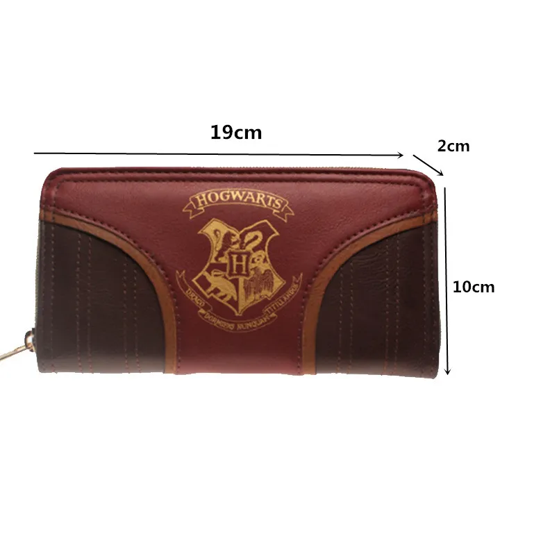 Harry Potter's Hogwarts Gold Crest Zip Up Wallet (5)