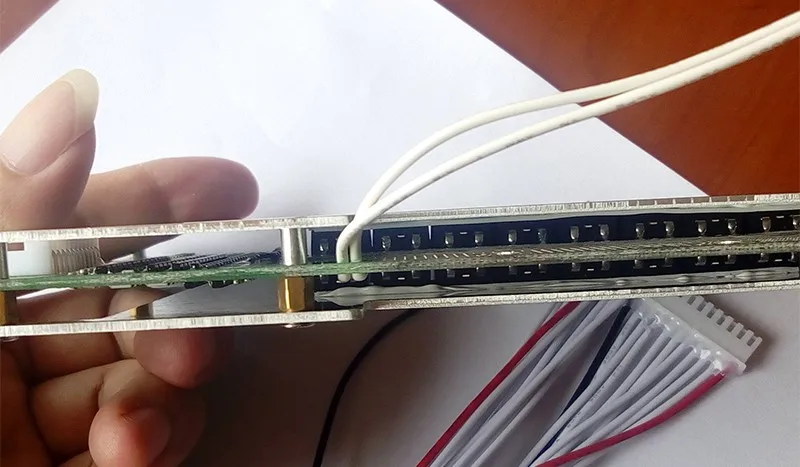 20 S 80A/100A/120A версия D LiFePO4 BMS/PCM/PCB плата защиты батареи для 20 упаковок 18650 батареи сотового w/баланс w/темп