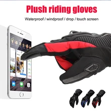 Foxcncar Luvas Da Motocicleta Homens Motocross Luvas de Dedos Completos Luvas Cavaleiro de Equitação Luvas Moto Moto Motocross Guantes M-XXL