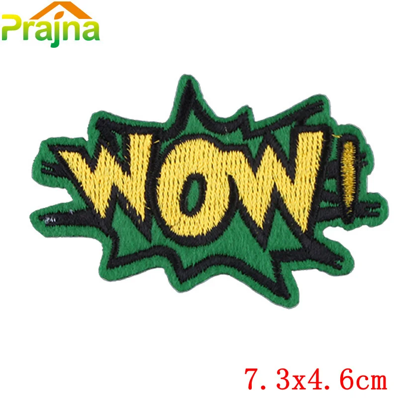 Prajna Trust No One Patch Do Nothing Forever Вышивка Дешевые патчи сохранить природу значки с единорогом для одежды DIY Аппликация - Цвет: Темно-синий