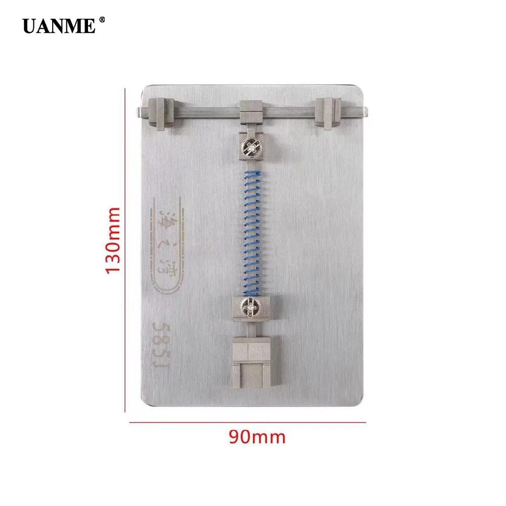 UANME Logic Board NAND Chip Clamps For Motherboard Fixture PCB Holder For iPhone Repair tool with Fingerprint Cover Opening Tool UANME Logic Board NAND Chip Clamps For Motherboard Fixture PCB Holder For iPhone Repair tool with Fingerprint Cover Opening Tool