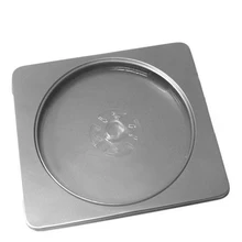 Прозрачное окно Металл Bland DIY чехол для хранения жестяная коробка