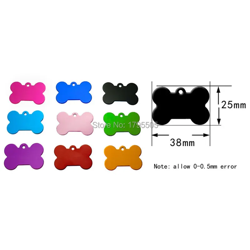 Wholesale 100 pcs Cat ID Tag Double Sides Bone Shape Personalized Dog Cat Puppy Tags Customized Cat Pet Name ID Plate Tags Wholesale 100 pcs Cat ID Tag Double Sides Bone Shape Personalized Dog Cat Puppy Tags Customized Cat Pet Name ID Plate Tags