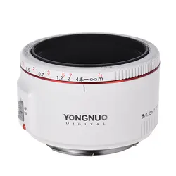 YONGNUO YN50mm F1.8 II Стандартный объектив с фиксированным фокусным расстоянием большой апертурой Автофокус 0,35 Минимальное фокусное расстояние