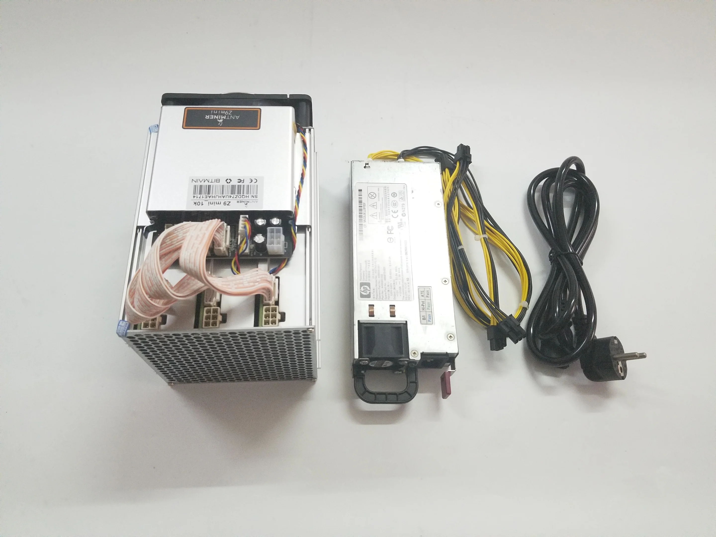 YUNHUI se Antminer Z9 Mini 10k Sol/s 300W ZCASH ZEN ZEC BTG Asic Equihash minero puede mío ZEN ZEC BTG moneda puede llegar a 14 - 4