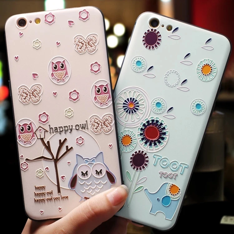 Чехол для iphone 6 S 7 8 Plus чехол X XR XS Max 5 5s se s 7Plus черный мультяшный Apple|Бамперы| |
