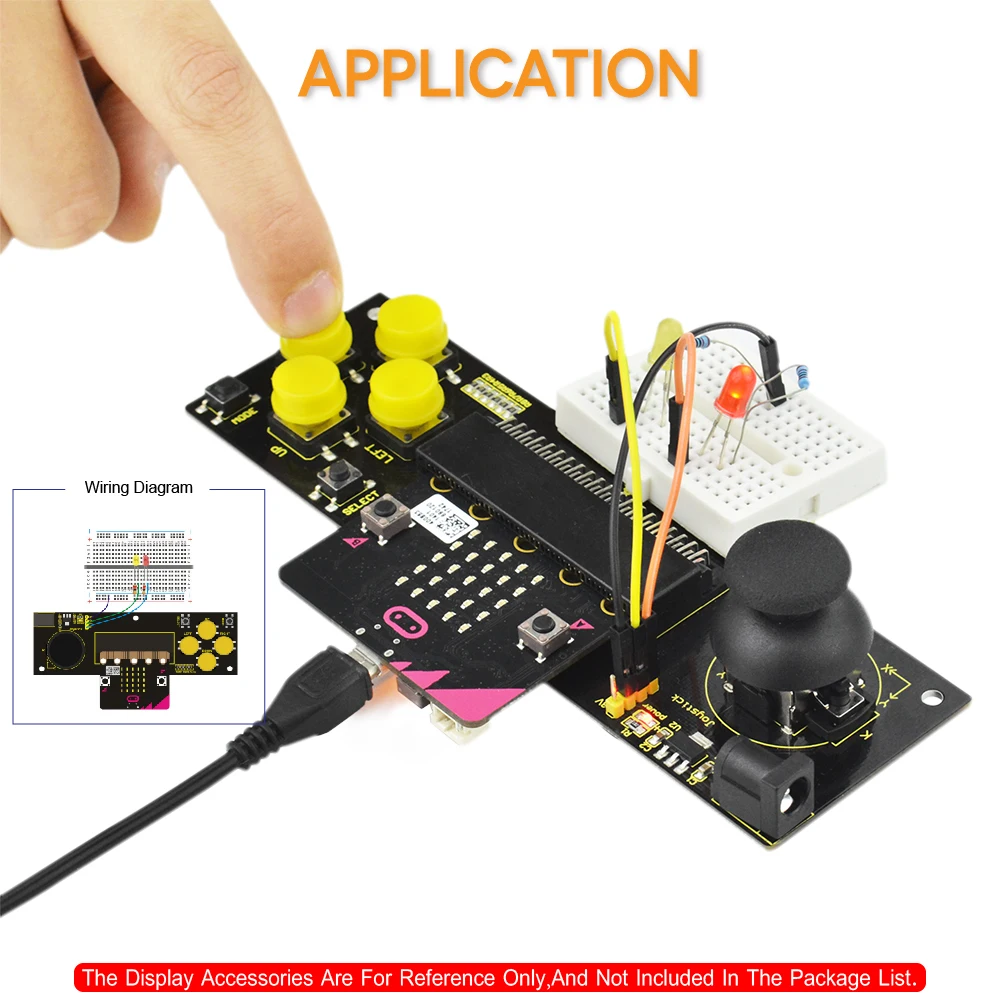 Keyestudio щит джойстика Breakout Board для BBC Micro: Bit CE/FCC