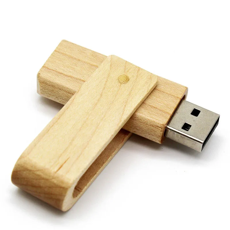 Maple wooden TEXT ME 4 цвета деревянная вращающаяся модель 64 ГБ флэш-накопитель 4 ГБ 8 ГБ 16 ГБ 32 ГБ Флешка USB 2,0 Usb флешка - Цвет: Maple wooden