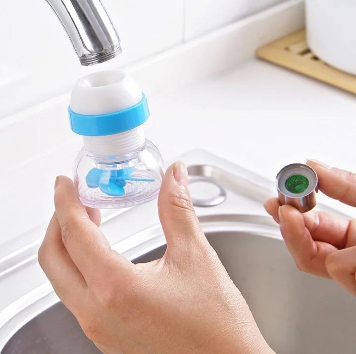 Вращающийся на 360 градусов кран брызг душ кран фильтр для воды душ Носик фильтр для воды фильтр для кухни сопло фильтр 3 цвета