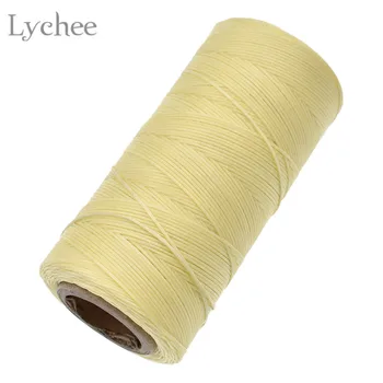

Lychee Life 150D Waxed Thread DIY Apparel Sewing Thread Leather Hand Stitching Thread Sewing Craft Supplies