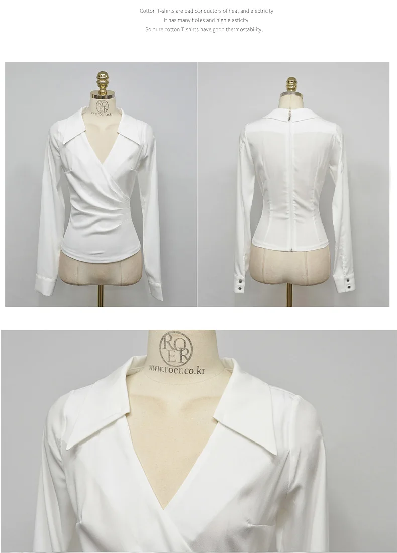 H Han queen, весна, OL, 2 предмета, костюмы для женщин, одноцветная белая рубашка, топ+ высокая талия, облегающая юбка-карандаш, комплект одежды для работы