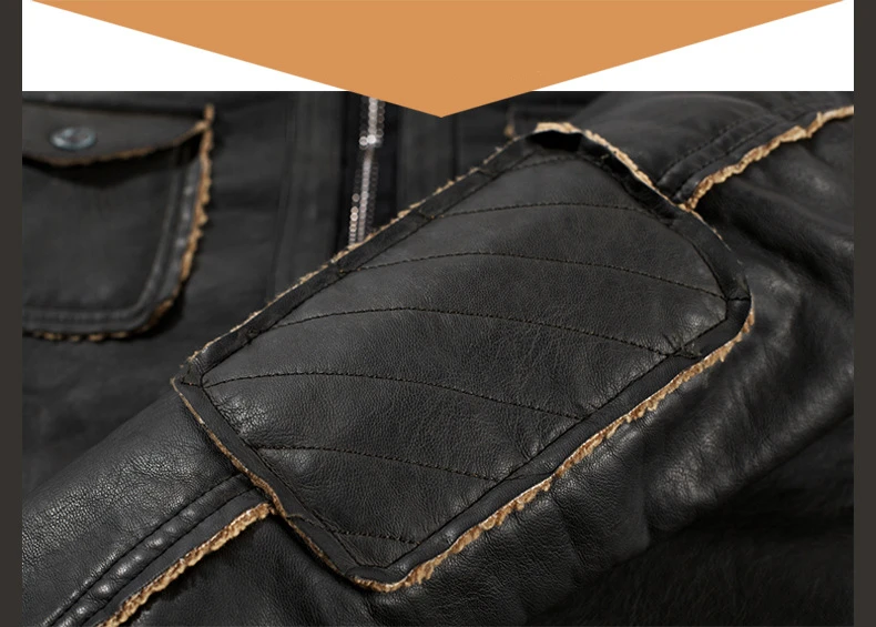Бренд BOLUBAO, мужская зимняя куртка, Мужская ветрозащитная искусственная кожа, искусственная кожа, мотоциклетная куртка с нагрудным карманом, мужская кожаная куртка