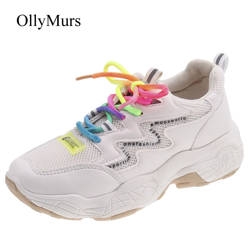 Повседневная обувь женские кроссовки на платформе zapatos de mujer Брендовая chaussures femme