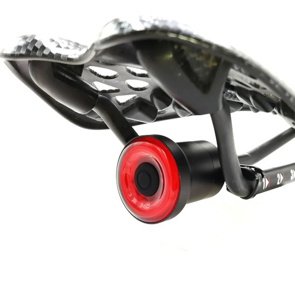 Flash Deal Xlite100 Intelligent Bike Tail Light USB Smart Bicycle Brake Rear light Cycle Rear Led taillight Back Lights Red lamp 5