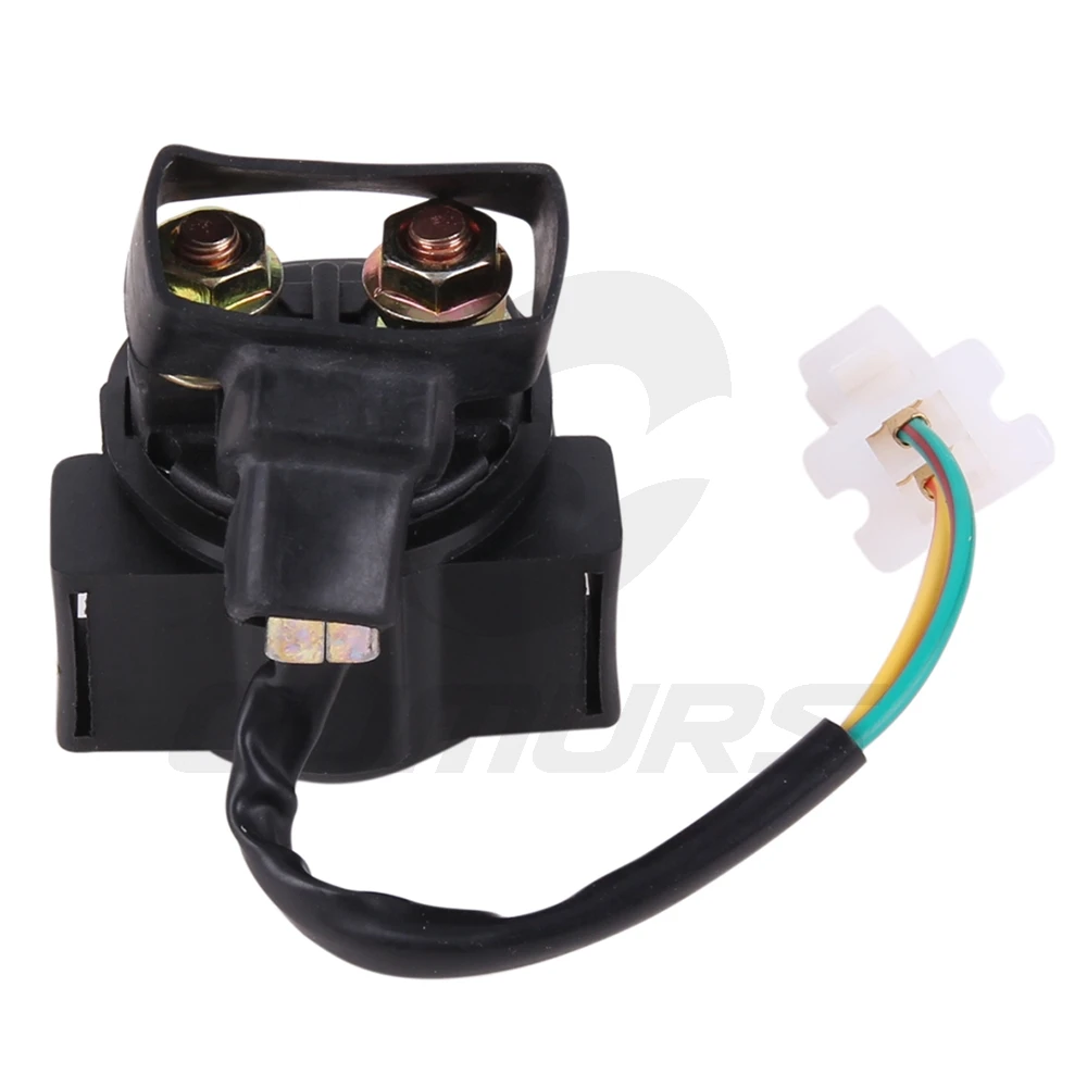 OUMURS Motorcycle Starter Solenoid Relay for Honda TRX 300 Fourtrax 300 2x4 4x4 1988-2000 For Yamaha BIG BEAR YFM350 400 96-2005