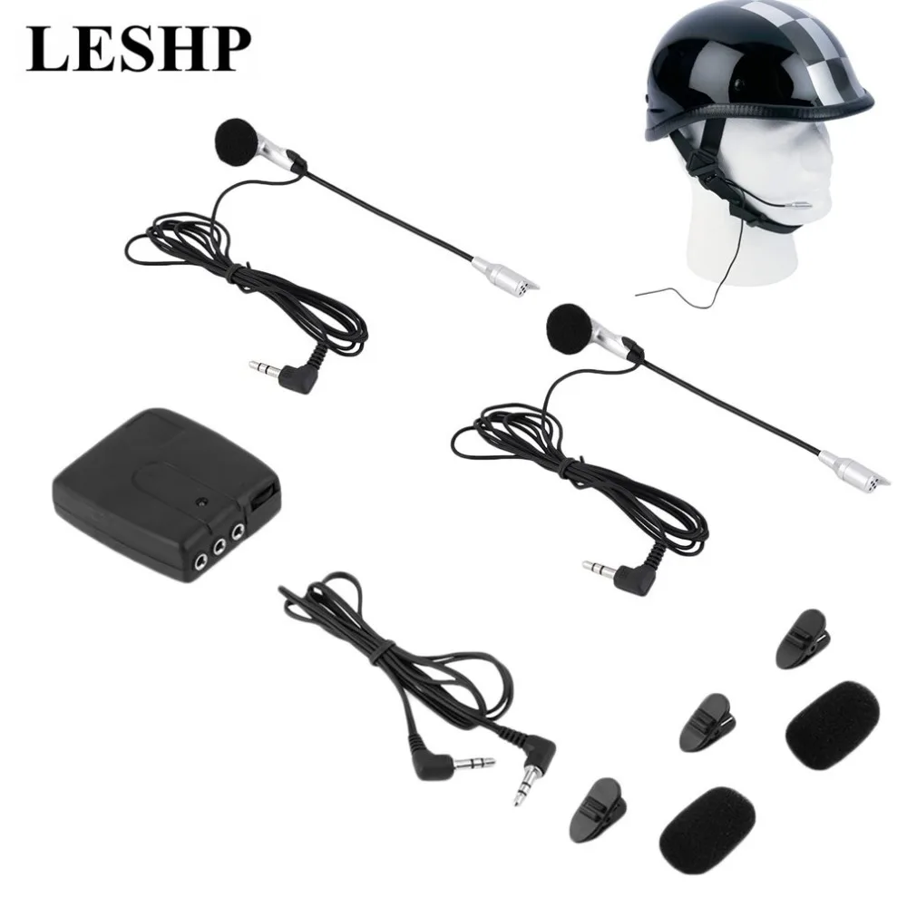 LESHP Helmet to Helmet Communicator system 2 way Motorcycle