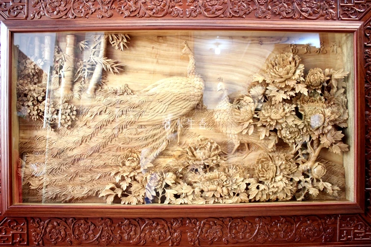 Дуньянская резьба по дереву бутик подвесной, настенный доска упорное кольцо экран с разделением китайский классическое оформление