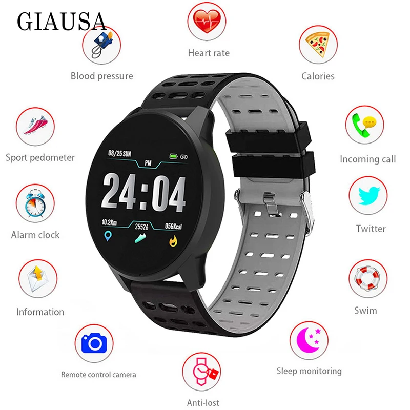 

New B2 Bluetooth Smart Bracelet Run Pedometer Heart Rate Blood Pressure Monitoring Remote Take Photo Waterproof Sports Wristband