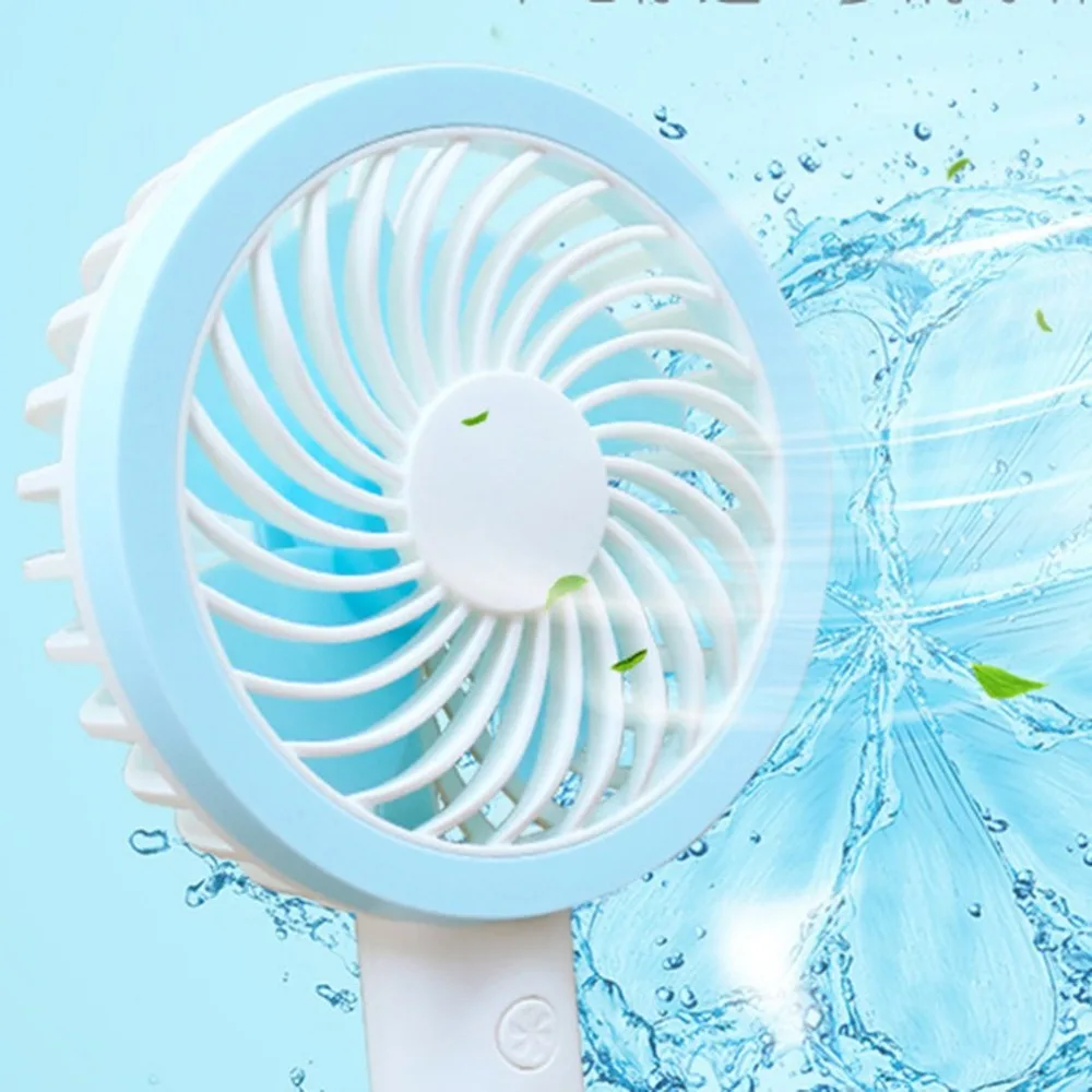 Verano de Ventilador USB tamaño portátil Mini Ventilador de refrigerador recargable mano Ventilador de la Oficina para el hogar mejor regalo