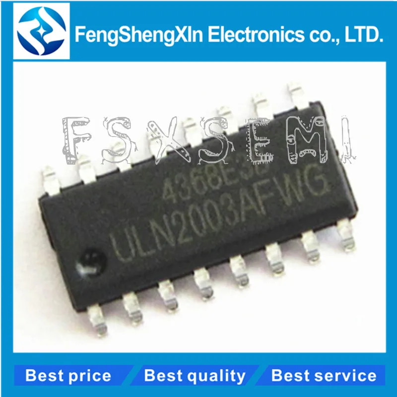 100pcs/lot New ULN2003A ULN2003AFWG SOP-16 darlington transistor drive chip | Электронные компоненты и