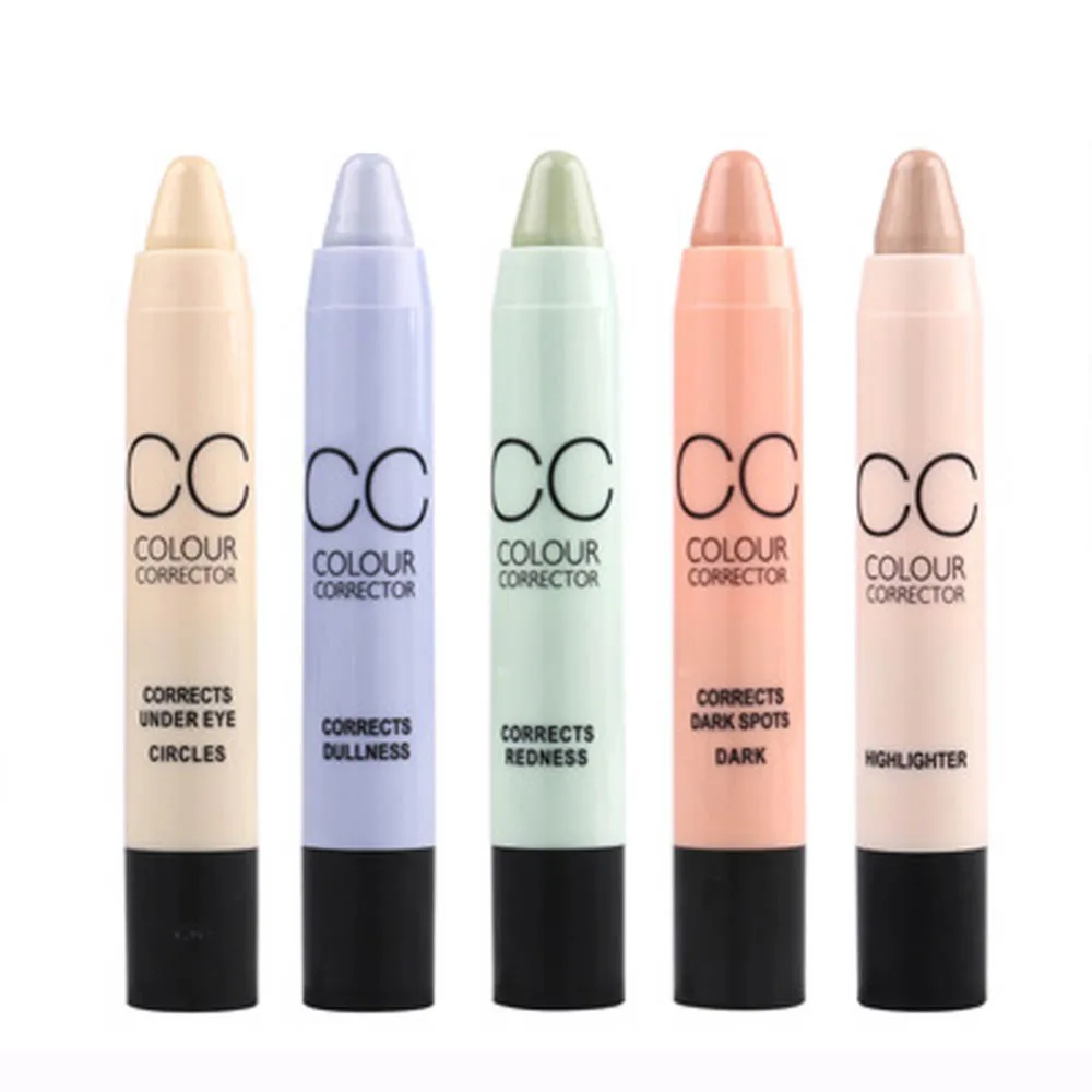 

Moisturizing Base Facial Corretivo Stick Color Corrector Blemish Primer Makeup Contour Highlighter Make Up Concealer Pen