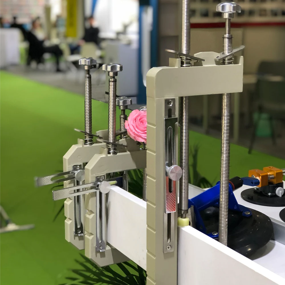 Raizi 1 Pc Mitre Clamp Stone Granite Marble 45 Degree Countertop Stitching installation Miter Tools