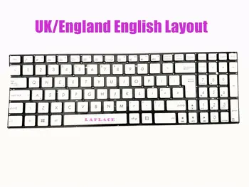 

UK for Asus UX560UA/UX560UAK/Q504UA/Q504UAK/Q534UA Silver Keyboard with backlit