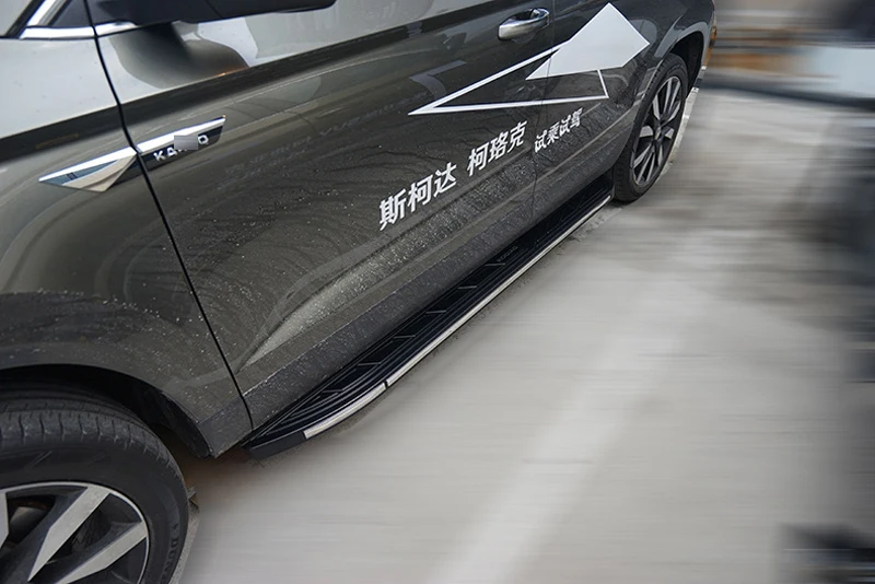 Новое поступление боковая ступенчатая Беговая панель nerf для SKODA KAROQ 2017