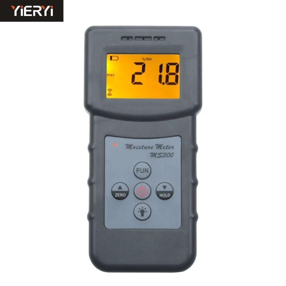 Yieryi MS300 цифровой измеритель влажности бетонная стена ручной анализатор влажности измеритель влажности пола детектор влажности