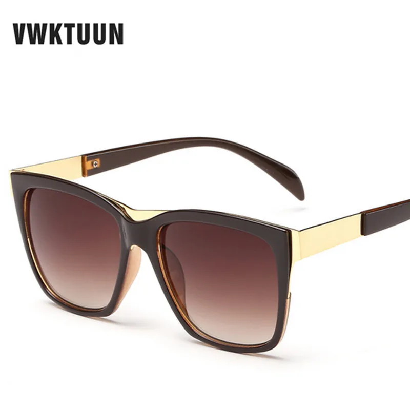 VWKTUUN Big Square Frame Sunglasses Women Men Sun Glasses Vintage Oversized Glasses Outdoor Sport Eyewear Male lunette de soleil
