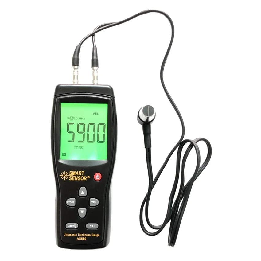 Smart sensor AS850 Handheld Ultrasonic Thickness Gauges Steel Aluminium