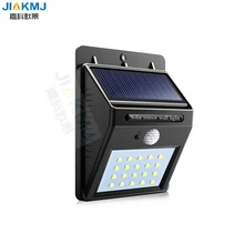 Водонепроницаемый 16 светодиодный светильник на солнечных батареях с датчиком движения PIR, светодиодный светильник для сада, уличный светильник, солнечный светильник, настенный светильник