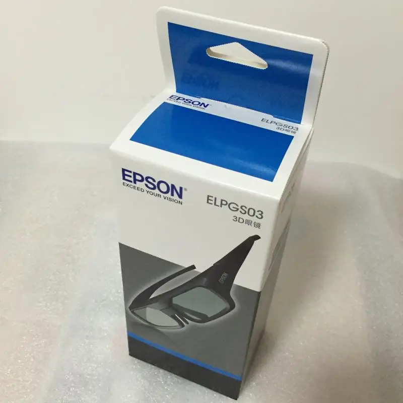 ELPGS03 bluetooth затвора Активные 3D очки для Epson домашний кинотеатр 3D Проекторы