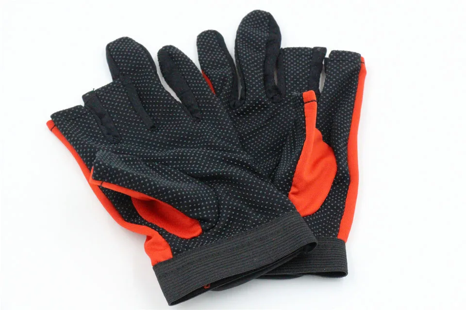 BlueSardine, рыболовные перчатки, противоскользящие, 3 половинных пальца, одежда, спортивные, Нескользящие, сетчатый материал, рыболовные снасти, перчатки