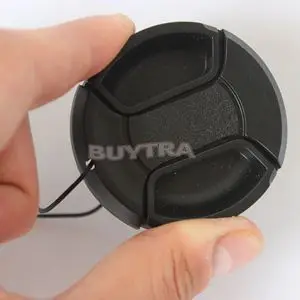 

JETTING Center Pinch Snap-on 49mm Camera Front Lens Cap Cover with Anti-losing String For Sony Canon Nikon DSLR Lens