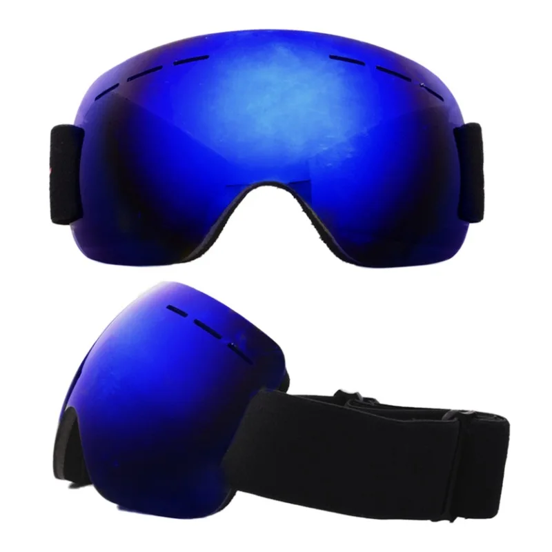 Gafas de esquí de invierno a prueba de viento gafas de esquí con banda elástica ajustable para deportes al aire libre gafas de esquí