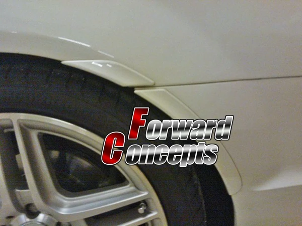 

FOR 2007-2012 W204 C-CLASS REAR FENDER FLARES WHEEL ARCH