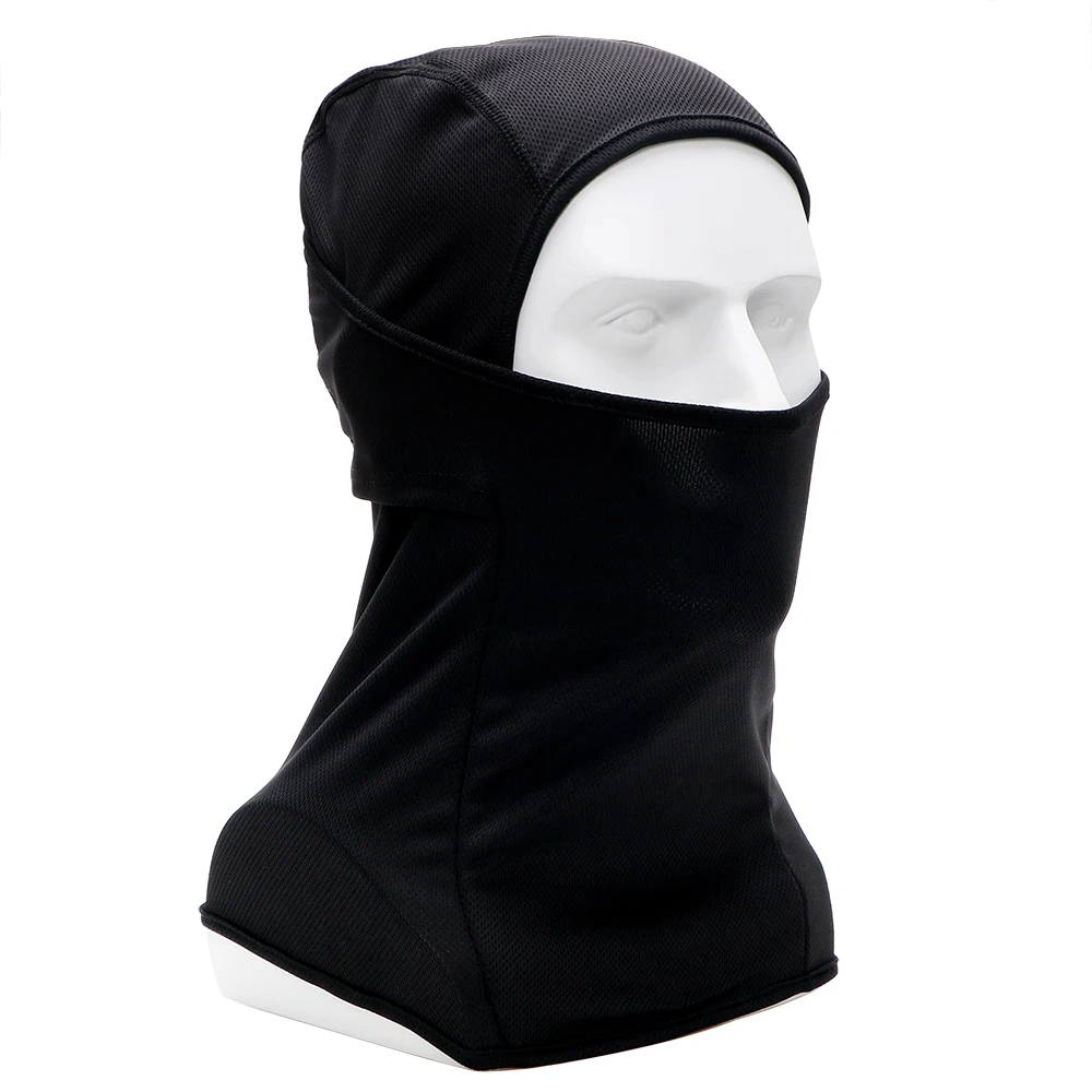 Motorcycle Face Mask Full Face and Neck Thin Soft Breathable Mask for