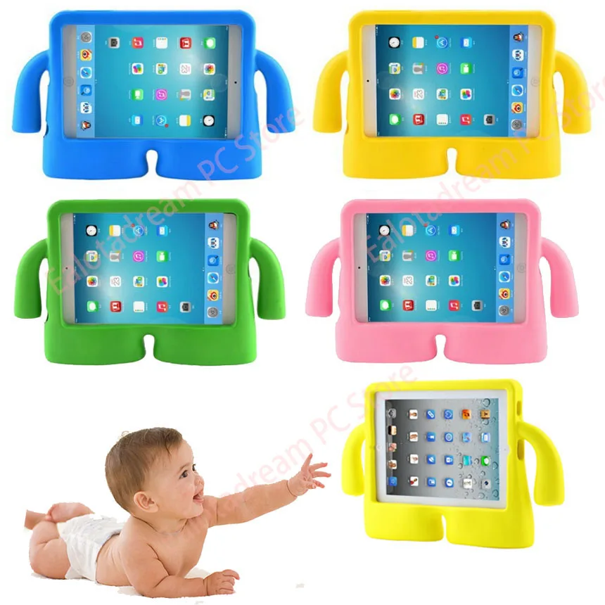

Soft Shockproof for iPad 2 iPad 3 iPad 4 Case Silicon Protective Cover For iPad 2 3 4 Silicon Case Tablet Cover