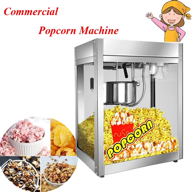 

Commercial Popcorn Maker High Quality Non-Stick Pan Popcorn Machine Corn-Popping GF0021