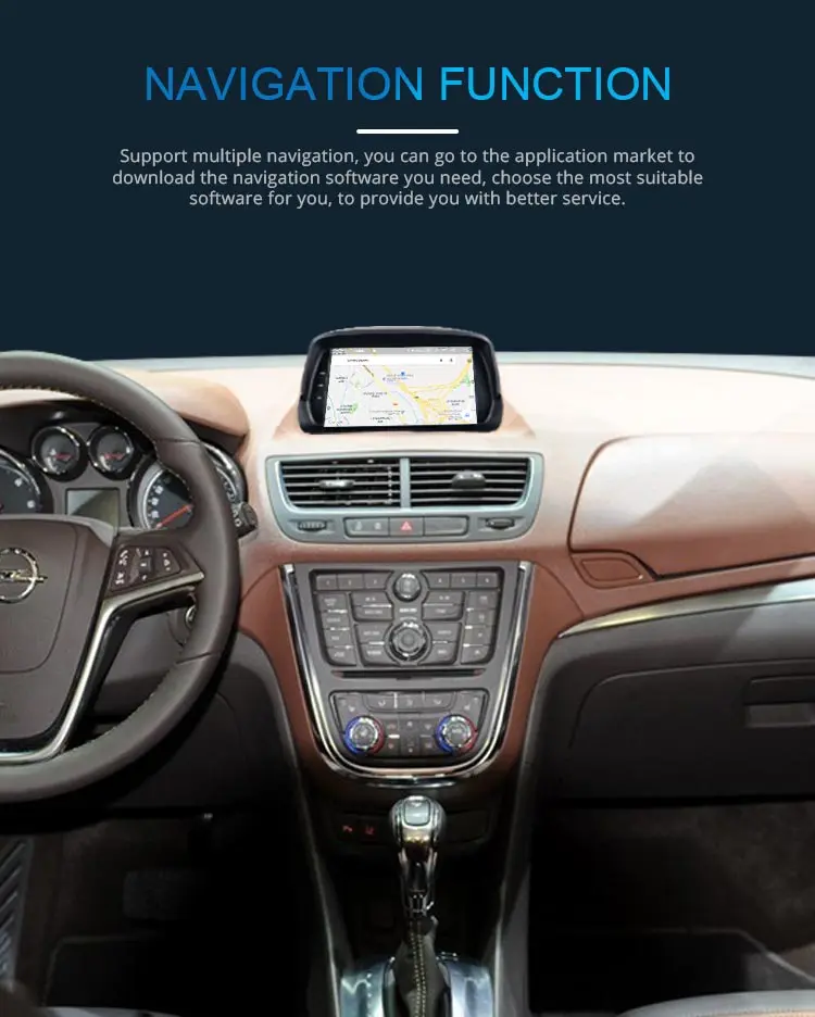 Top JDASTON Android 9.0 Car DVD Player For OPEL MOKKA WIFI Multimedia GPS Navigation Stereo 2 Din Car Radio Autoaudio Video Player 3