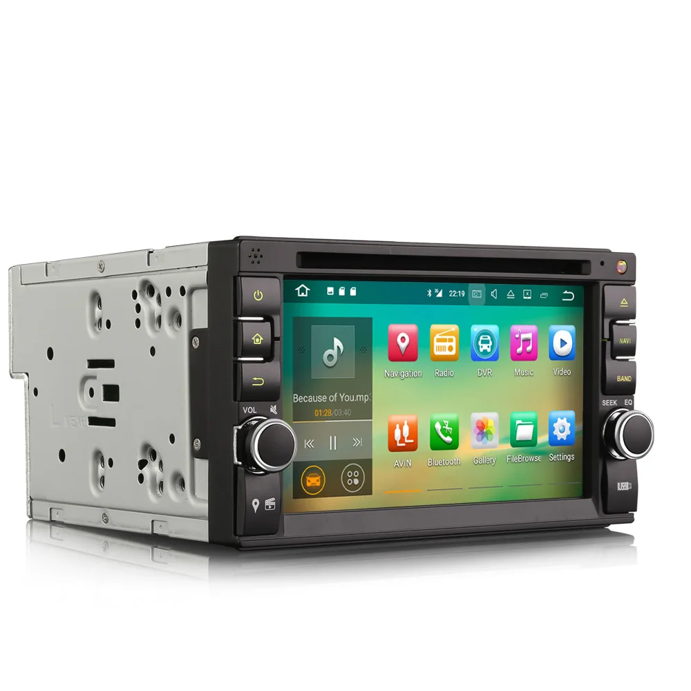 

Doppel Din Android7.1 Autoradio Car GPS Navigation FOR Nissan DAB+GPS Bluetooth WiFi DVB-T2 OBD Navi CD