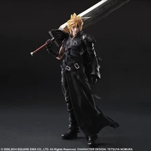 Play Arts Cloud Strife Final Fantasy фигурка модель игрушки 25 см