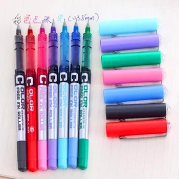 

5 Pcs/lot MIRUI 0.38/ 0.5mm multicolour needle pen Classic roller tip gel pens Liquid ink office school supplies Canetas escolar