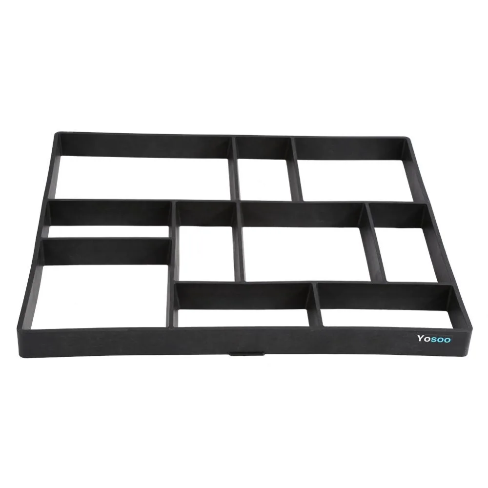 

Path Maker Mold Reusable Concrete Cement Stone Design Paver Walk Maker Mould Pattern for Paving Pavement Patio Walkway