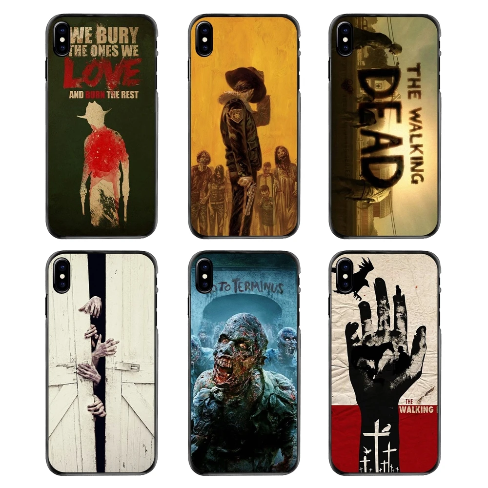 Жесткие чехлы для телефонов LG G6 L90 V20 Nexus 5X 6P K10 Moto E E2 E3 G G2 G3 G4 G5 PLUS X2 Play The Walking Dead game