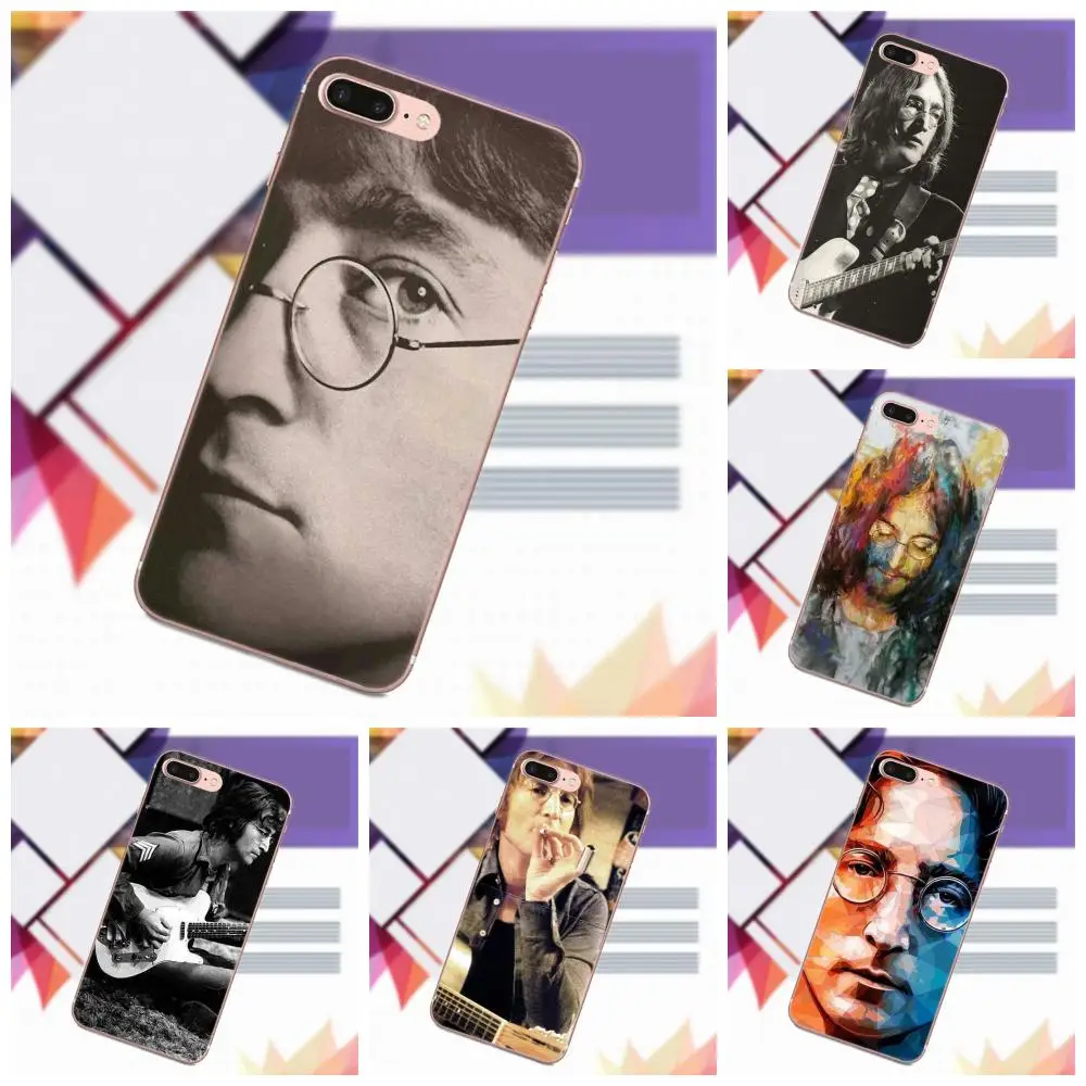 

Vvcqod Rubber Soft Phone Case For Huawei G8 Honor 5C 5X 6 6X 7 8 9 Y5II Mate 9 P7 P8 P9 P10 P20 Lite Plus 2017 John Lennon