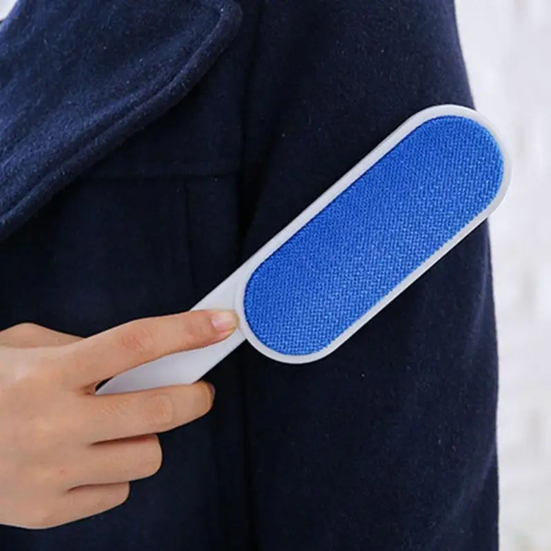 Щётка для чистки одежды от шерсти. Антистатическая щетка для удаления пыли. Щетка для очистки пальто. Рукоятка для очищения пыли на одежде. Удаление пыли с одежды.